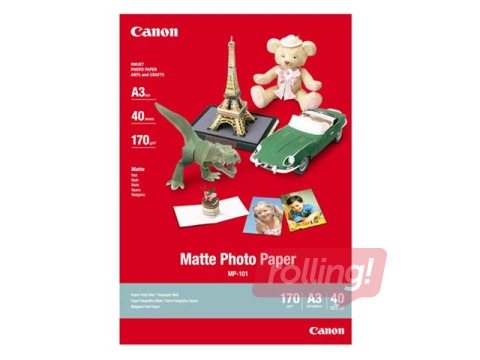 Photo paper Canon, matte MP-10, A3, 40 sheets