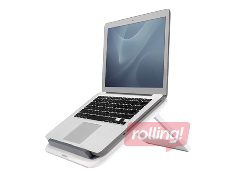 Portatīvā datora paliktnis Fellowes I-Spire Series, balts, līdz 17”