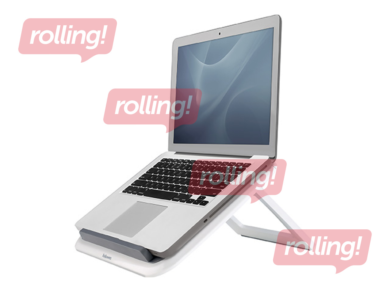 Portatīvā datora paliktnis Fellowes I-Spire Series, balts, līdz 17”