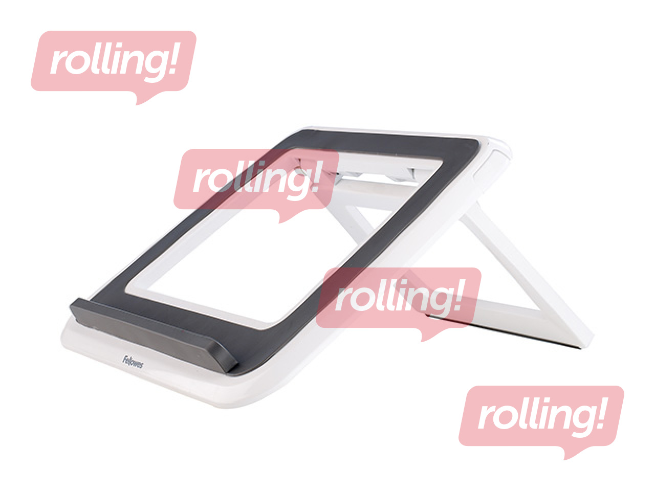 Portatīvā datora paliktnis Fellowes I-Spire Series, balts, līdz 17”