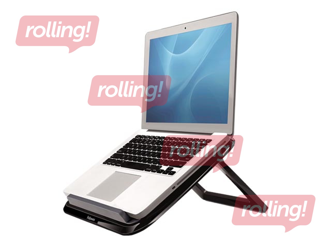 Подставка для ноутбука Fellowes I-Spire Series, черная, до 17”