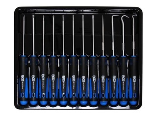 Set of fine screwdrivers and hooks 12pcs