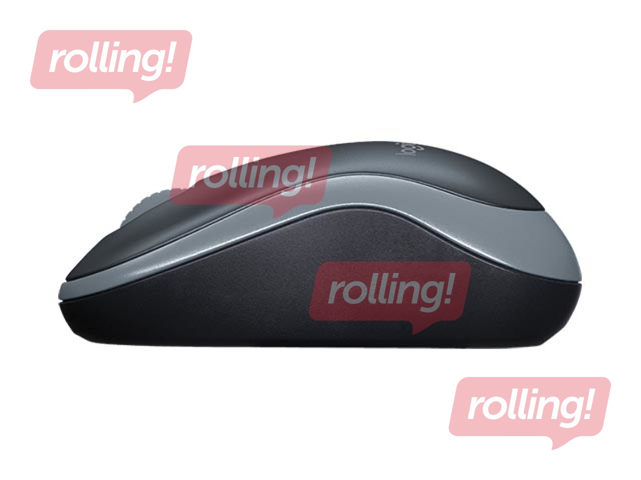 LOGITECH M185 Cordless Notebook Mouse USB black grey