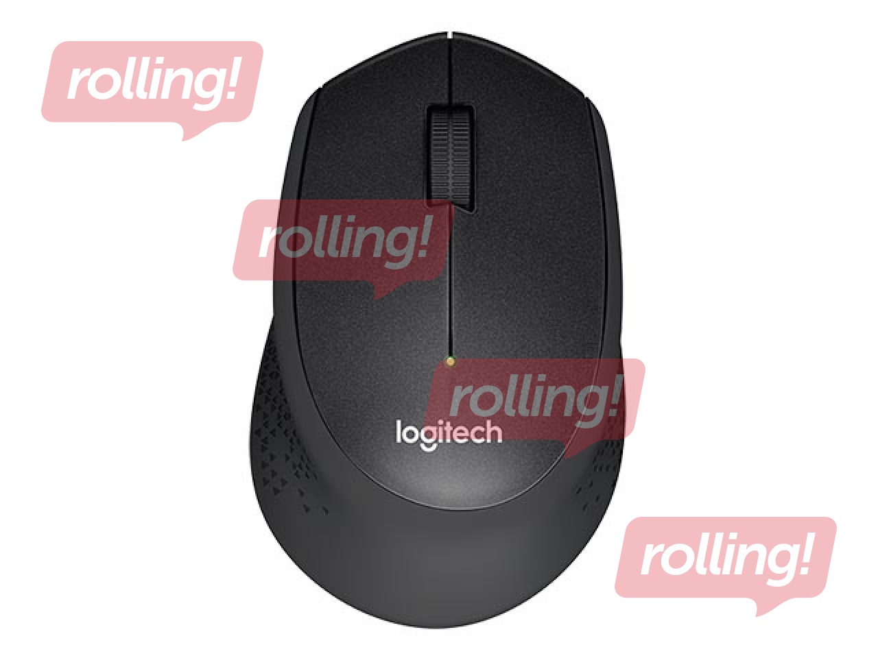 Bezvadu datorpele Logitech M330 Silent Plus, Melna