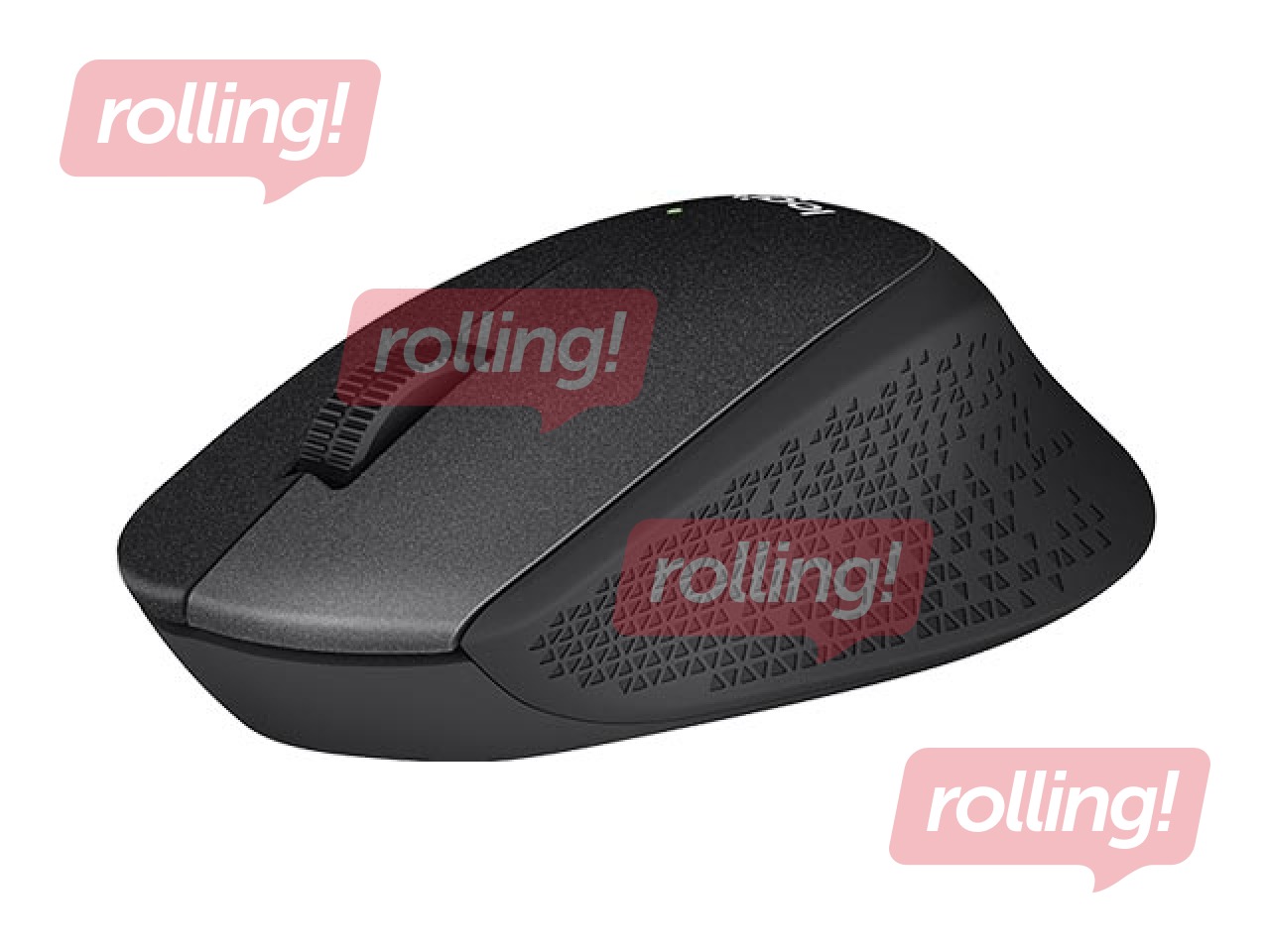 Bezvadu datorpele Logitech M330 Silent Plus, Melna