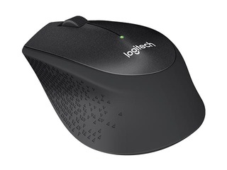 Logitech M330 SILENT PLUS wireless mouse, Black