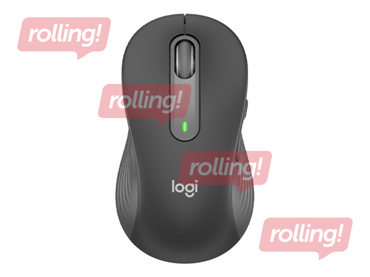 Bezvadu datorpele Logitech Signature M650 L, kreiļiem, pelēka