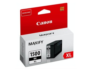 Tintes kasete Canon PGI-1500XLBK, melna (1200 lpp)