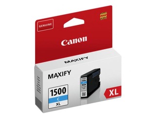 Tintes kasete Canon PGI-1500XLC, ciānzila (1200 lpp)