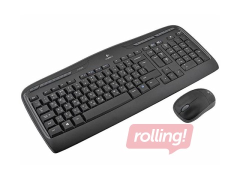 Logitech Wireless Desktop MK330, ENG