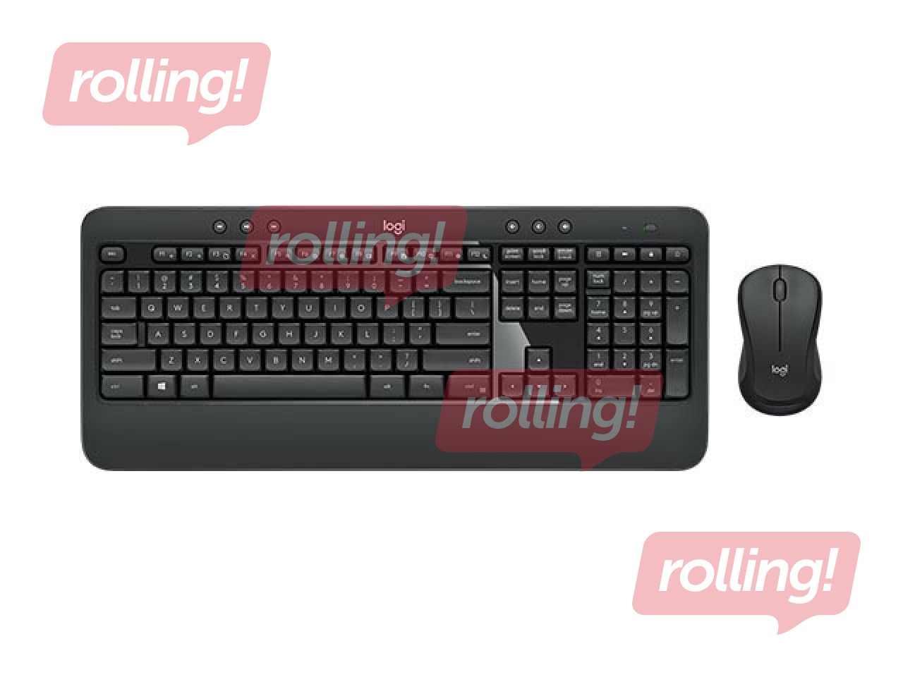 Bezvadu klaviatūras komplekts Logitech MK540, ENG
