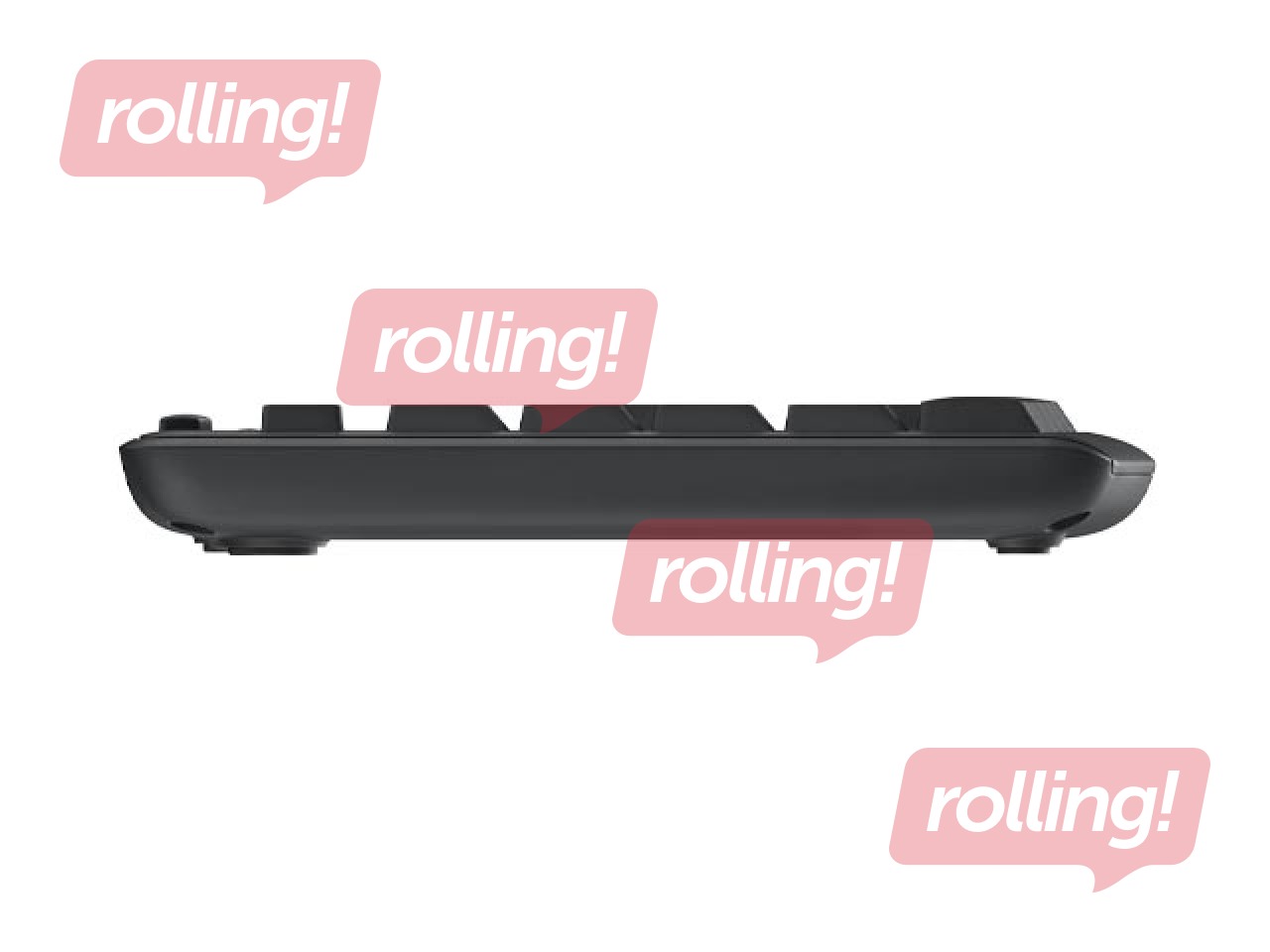 Bezvadu klaviatūras komplekts Logitech, MK295, Silent Combo, US Int, grafīts