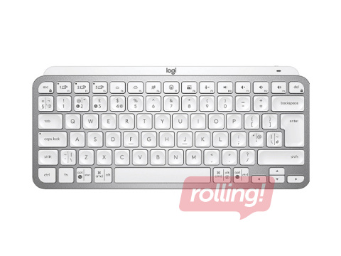 Bezvadu klaviatūra Logitech MX Keys Mini Grey