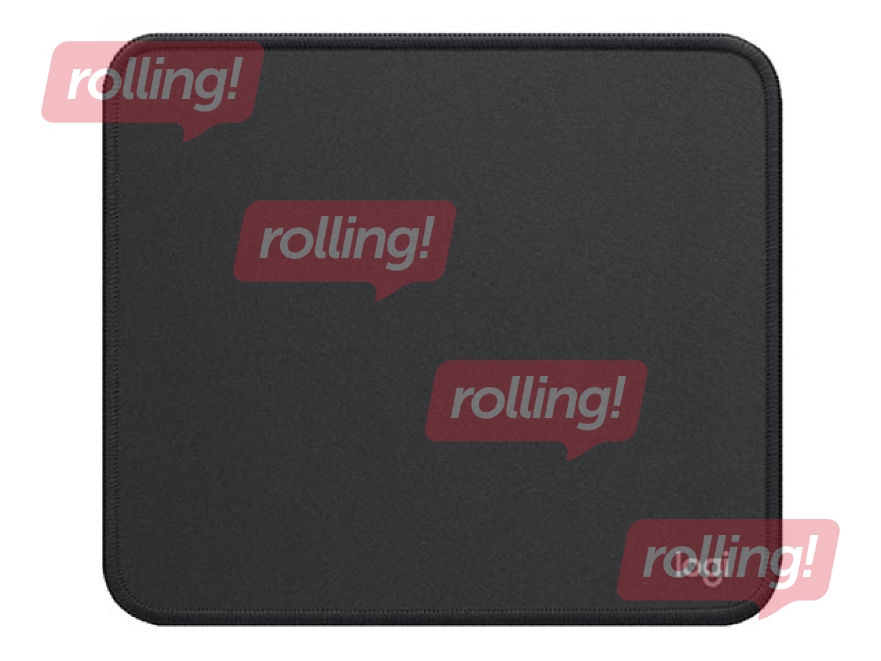 Peles paliktnis Logitech Studio Graphite melns, 230x200x2 mm