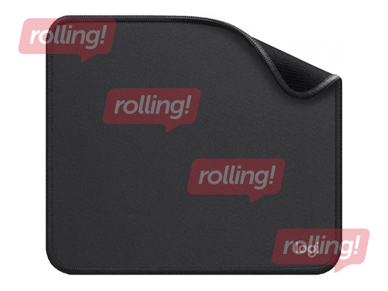 Peles paliktnis Logitech Studio Graphite melns, 230x200x2 mm