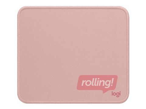 Коврик для мыши Logitech, Studio Dark Rose, Розовый