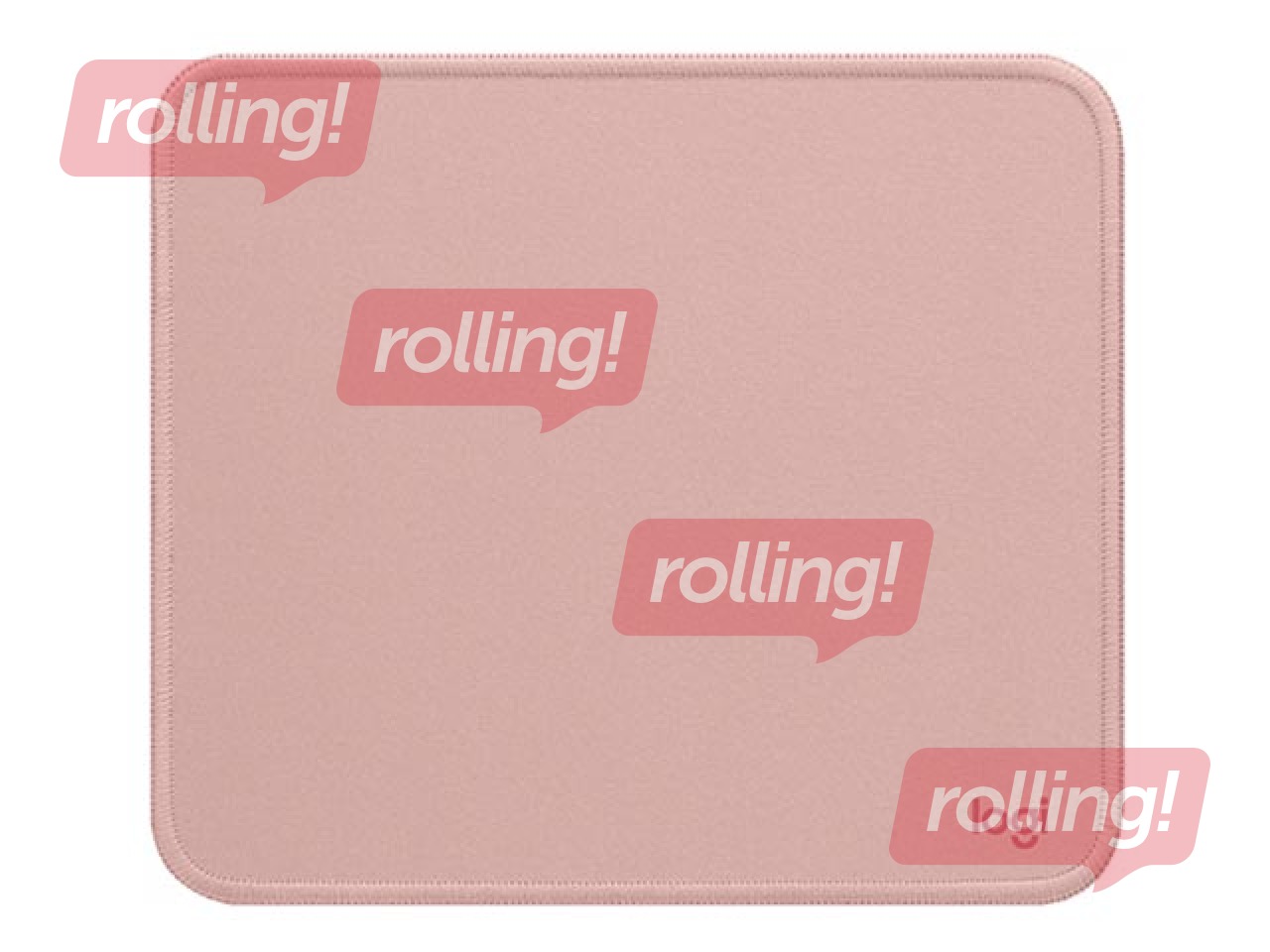Peles paliktnis Logitech Studio Dark Rose rozā, 230x200x2 mm
