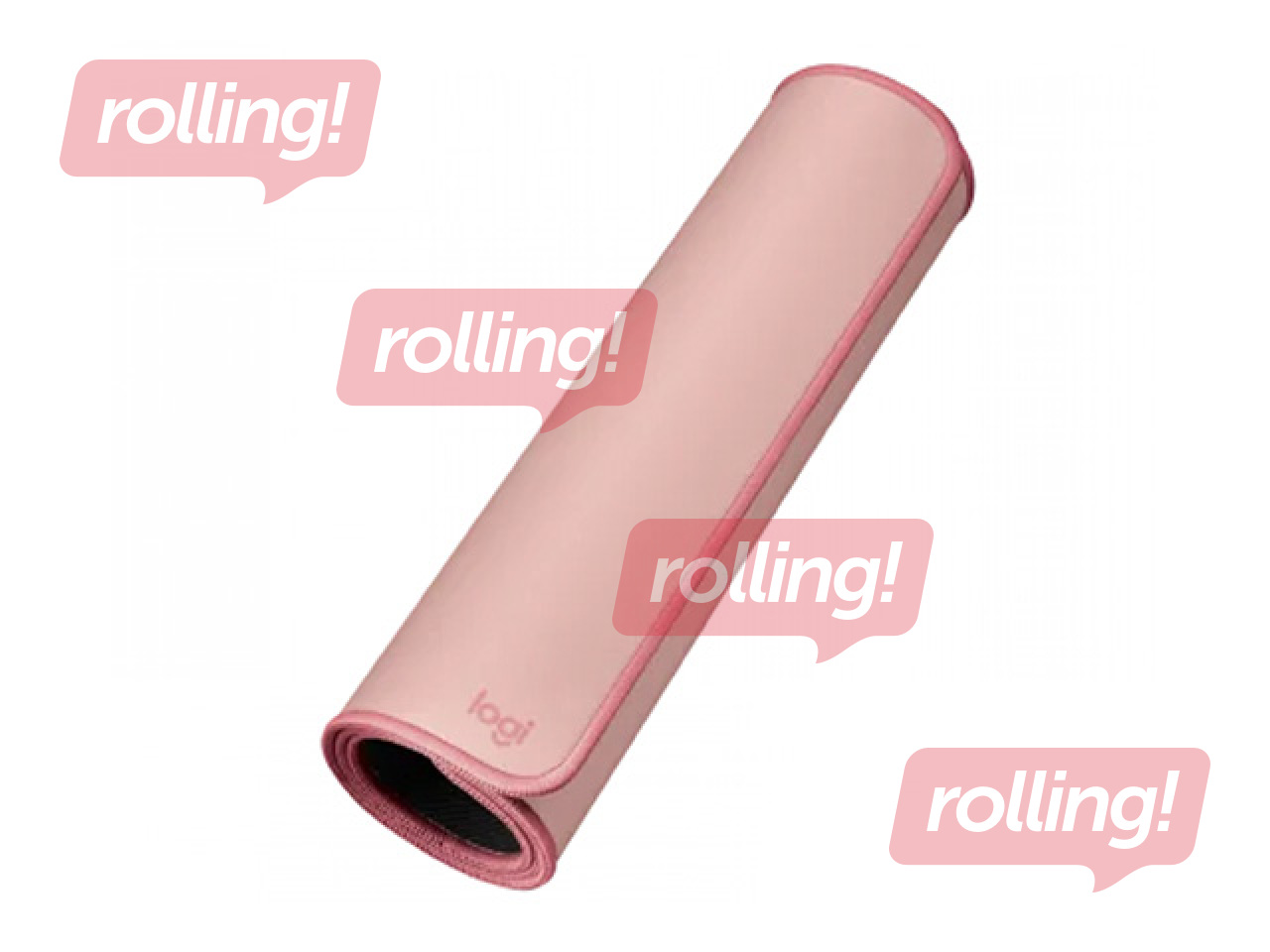 Galda paliktnis, Logitech, Desk Mat Studio, rozā, 700x300x2mm