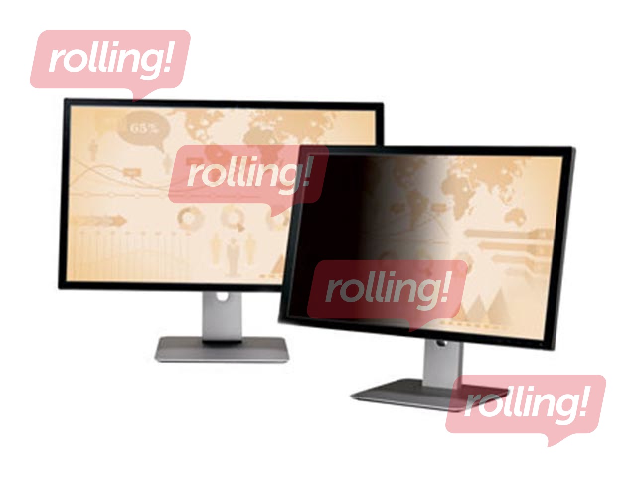 Privātuma filtrs LCD monitoriem 3M, 19