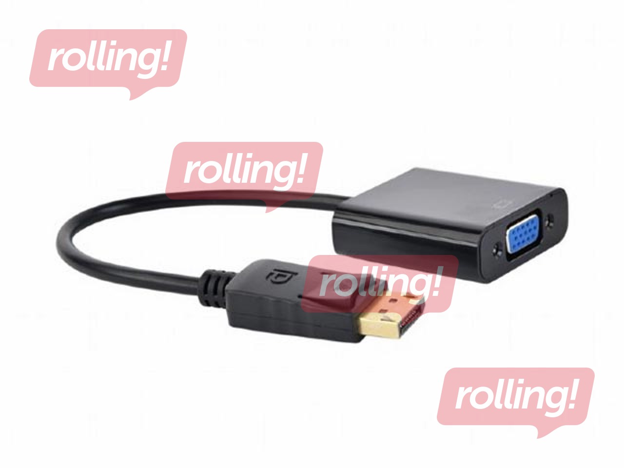 Gembird adapter DisplayPort Male - VGA Female Black