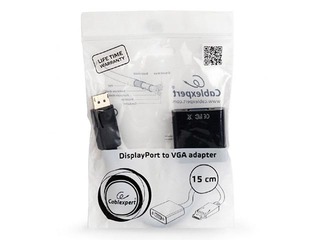 Gembird adapter DisplayPort Male - VGA Female Black