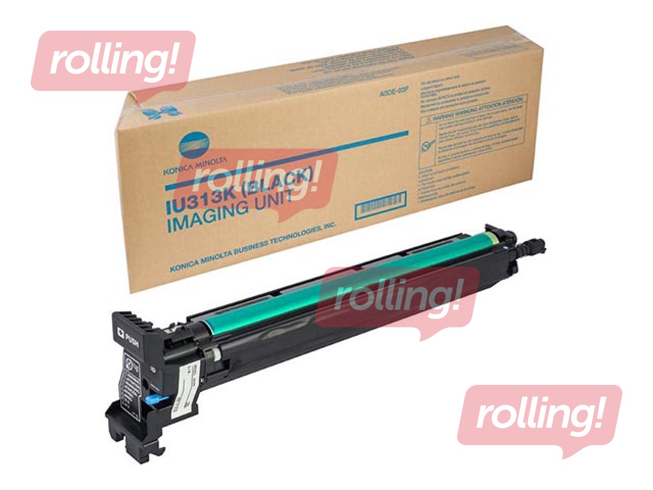 Fotocilindrs Konica Minolta IU313K, melns, (120000 lpp.)