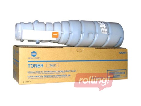 Tonera tūba Konica Minolta TN-217, melna, (17500 lpp.)
