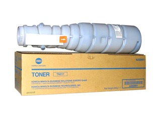Tonera tūba Konica Minolta TN-217, melna, (17500 lpp.)