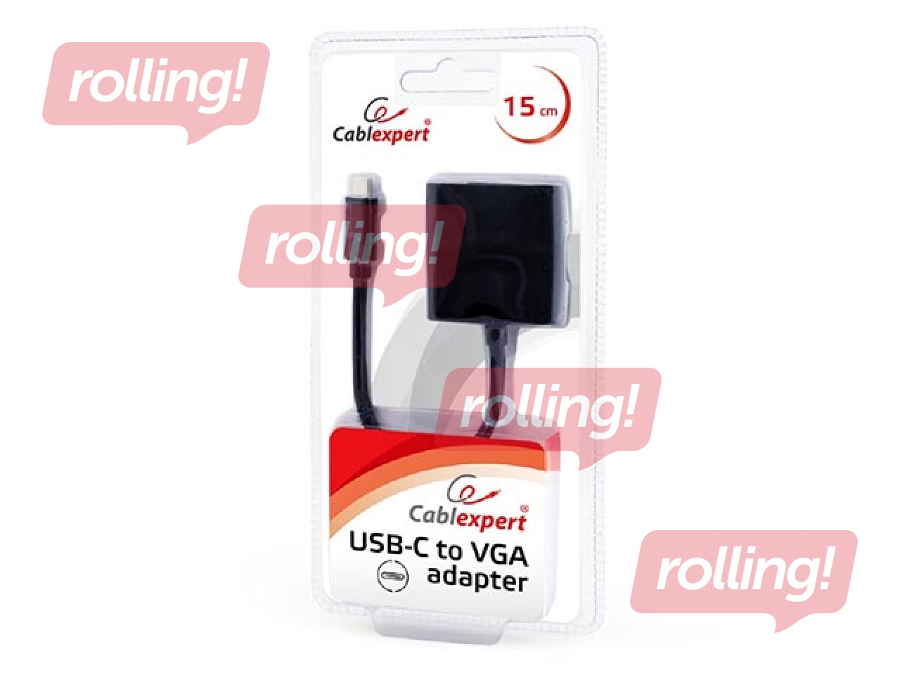 Gembird USB-C to VGA adapter