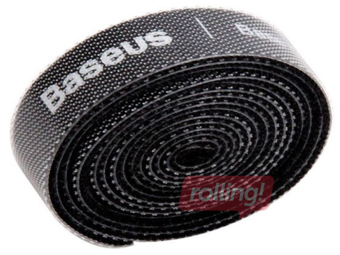 Kabeļu turētāji Baseus siksna 1m x 12.5mm, atkārtoti lietojama