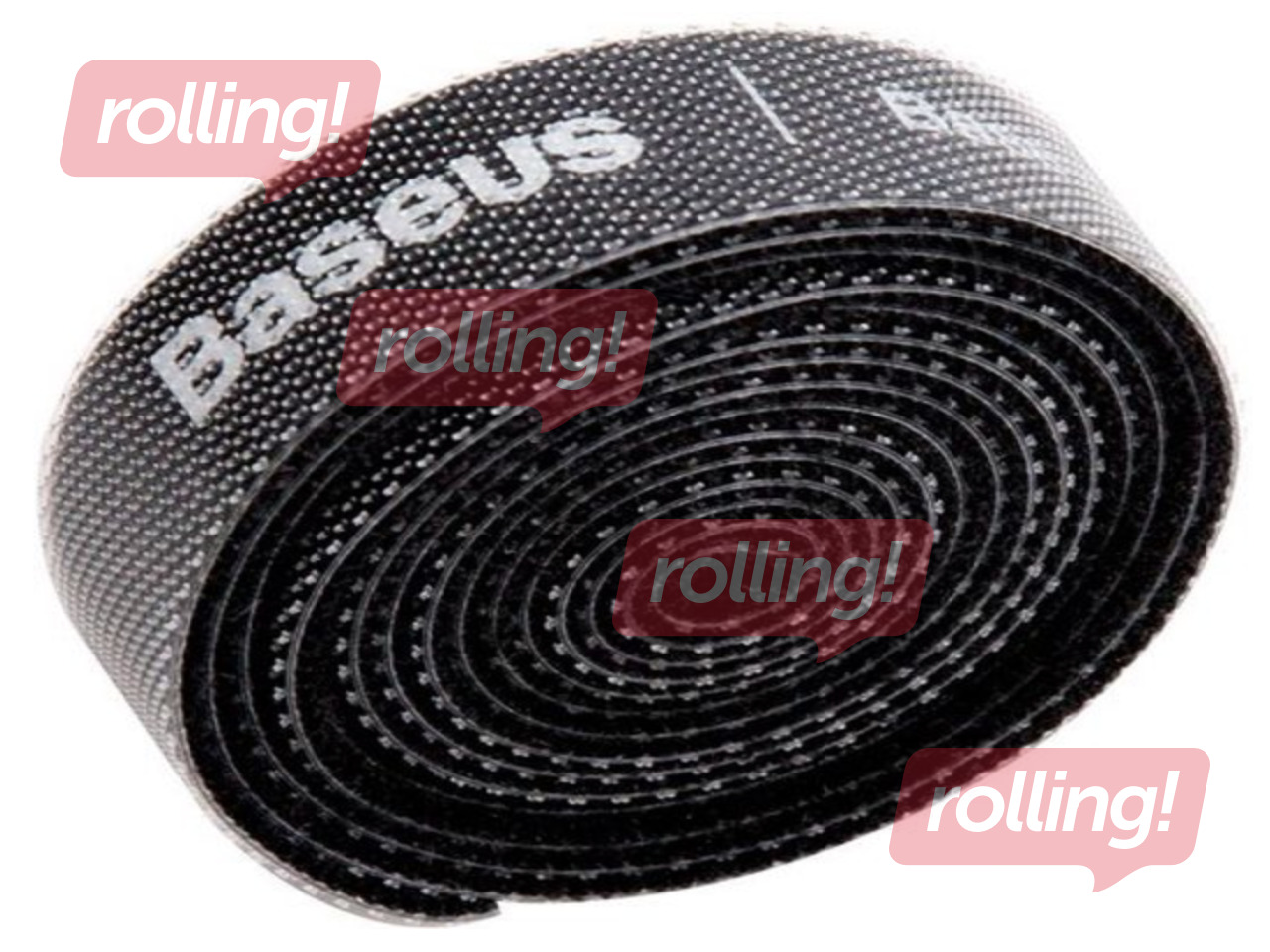 Kabeļu turētāji Baseus siksna 1m x 12.5mm, atkārtoti lietojama
