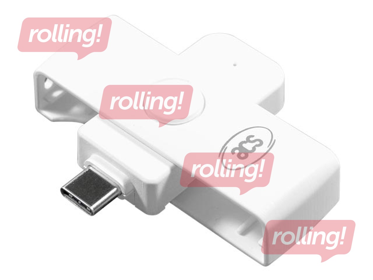 Viedkaršu lasītājs ACS PocketMate II (USB Type-C)