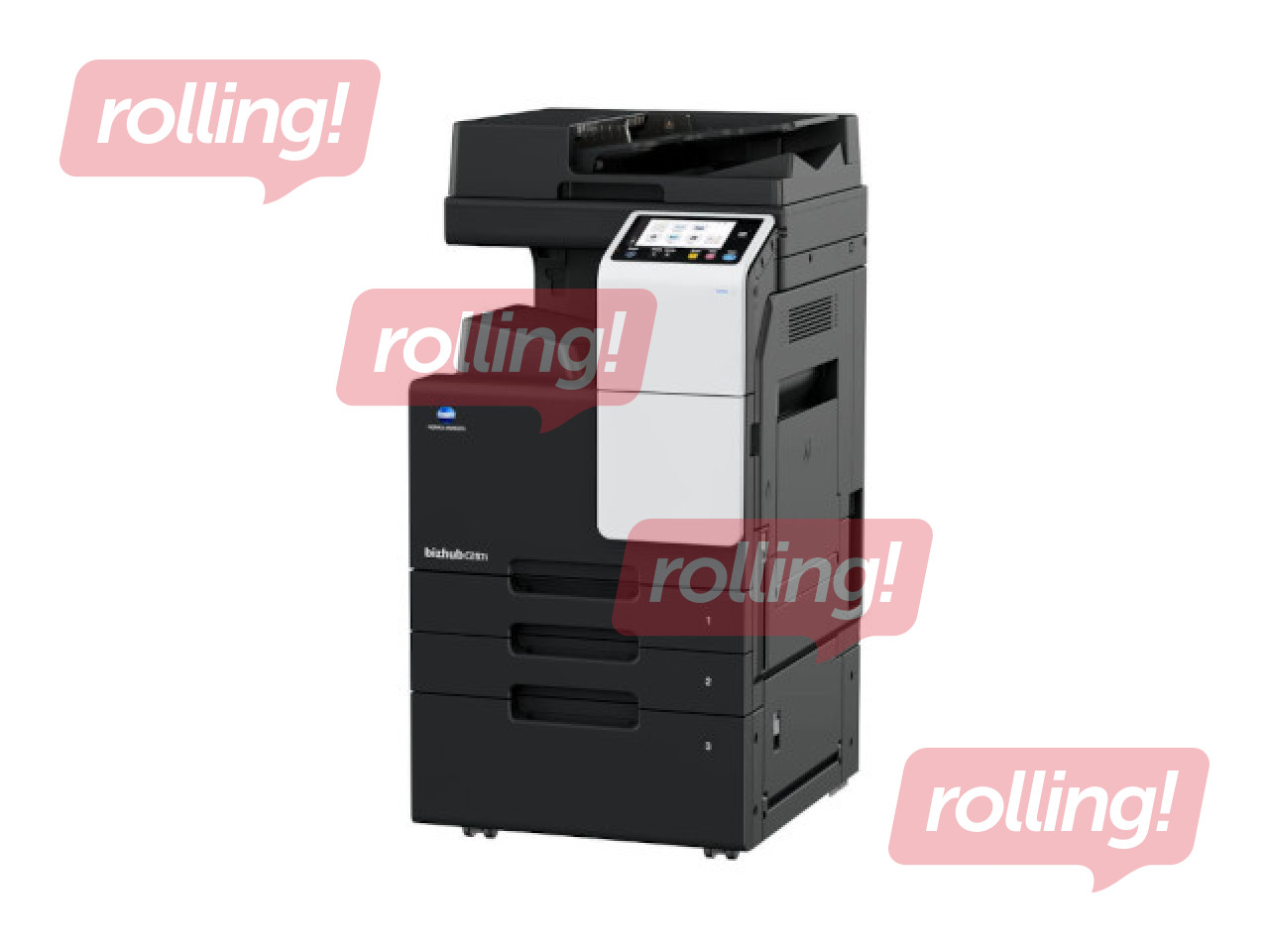 Multifunktsionaalne värviline laserprinter Konica Minolta Bizhub C257i, ADF DF-633, 2 x 500 lapas 