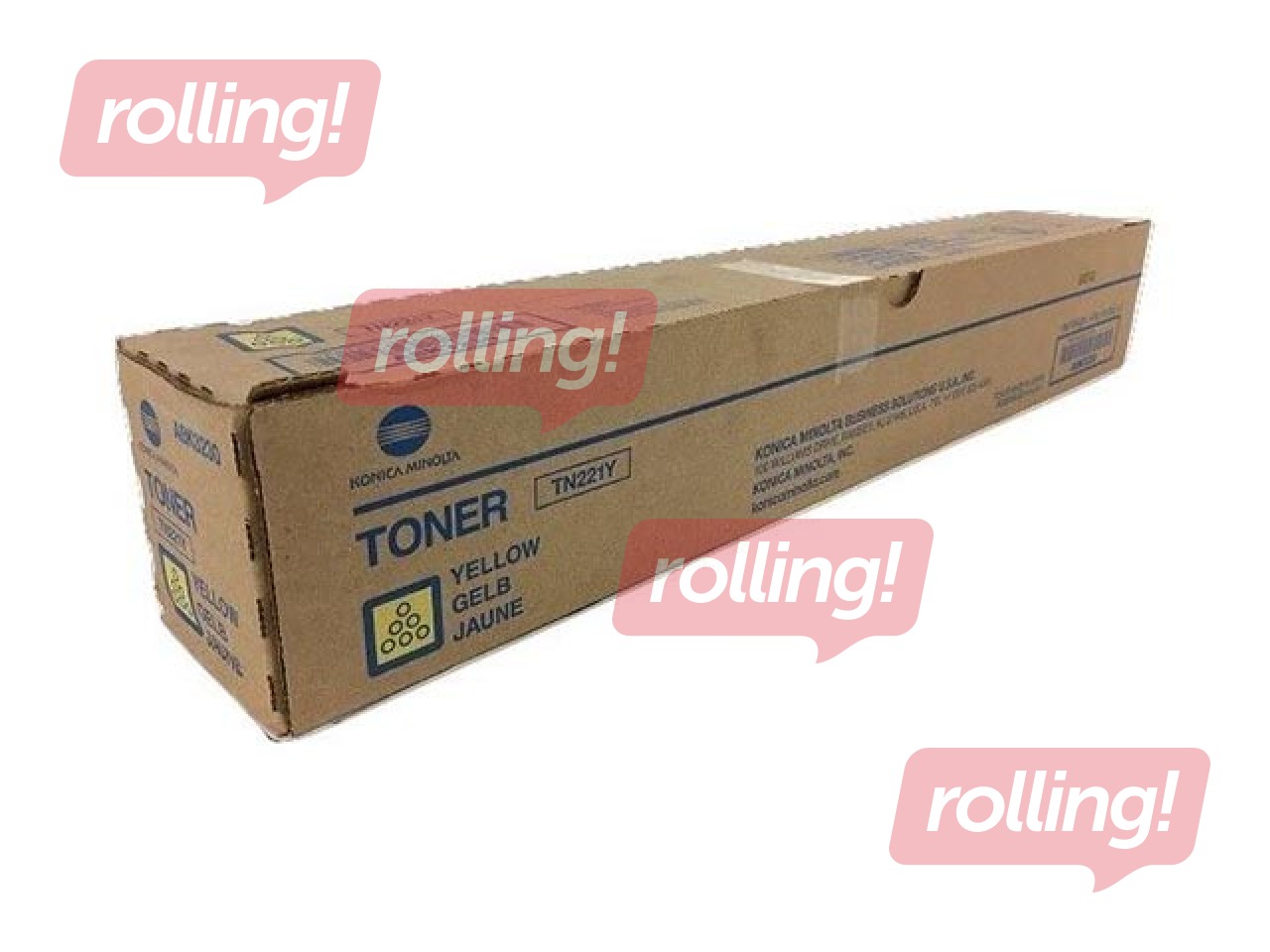 Konica-Minolta TN-227Y yellow toner (24000 pgs)