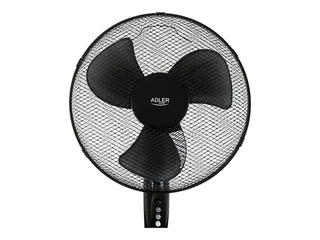 Ventilators grīdas Adler AD 7323b, 40cm, 40W, Melns