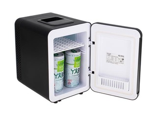 Ledusskapis mini Adler, melns, h-27cm, 4l