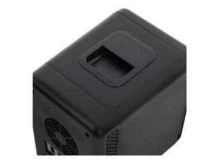 Ledusskapis mini Adler, melns, h-27cm, 4l