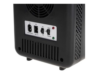 Ledusskapis mini Adler, melns, h-27cm, 4l