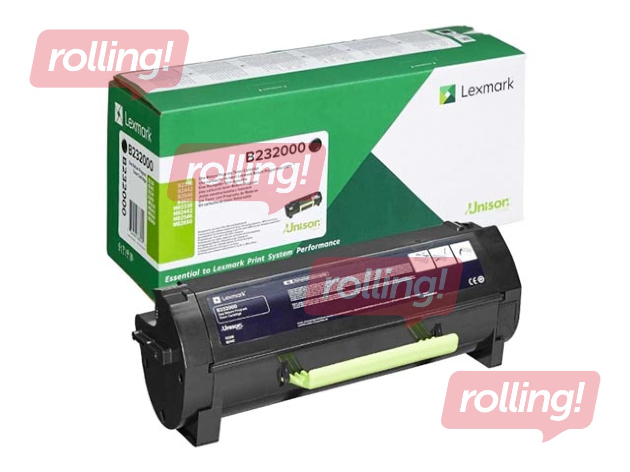 Tonera kasete Lexmark B2442dw, melna (3000 lpp.)