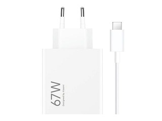 Laadija Xiaomi HyperCharge Combo USB, traadiga, 67W, valge