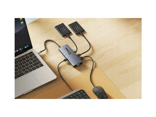 Mitme pordiga adapter Blitzwolf BW-TH8 10in1 USB-C