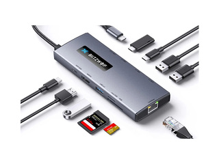 Многопортовый адаптер Blitzwolf BW-TH8 10in1 USB-C