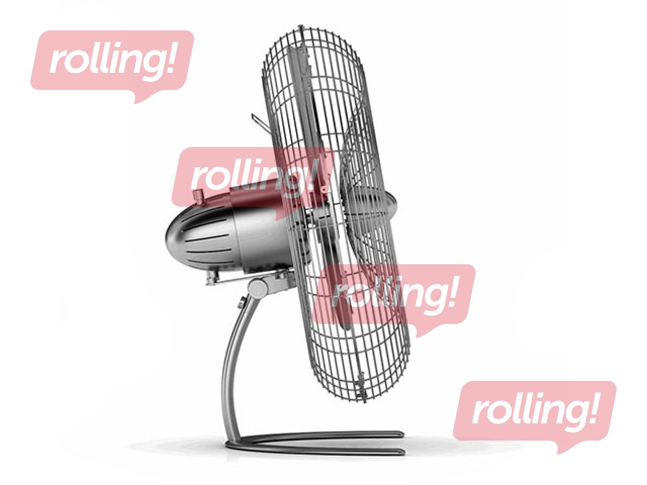 Fan Charly little, Ø 40.6, stainless steel