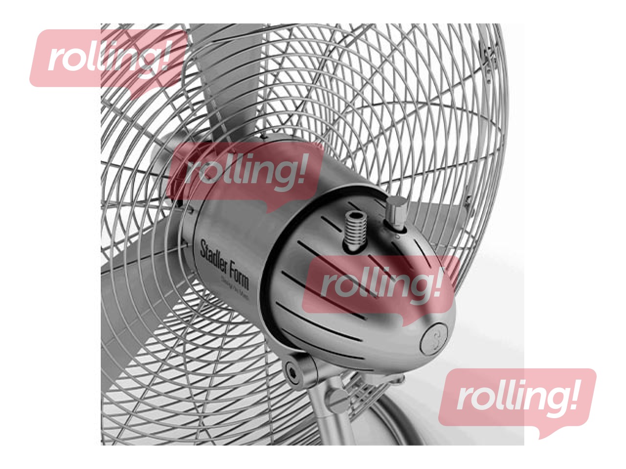 Fan Charly little, Ø 40.6, stainless steel