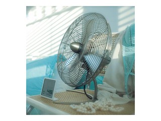 Fan Charly little, Ø 40.6, stainless steel
