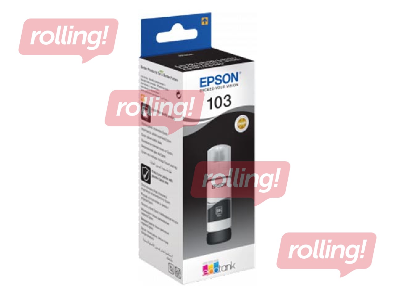 Tindikassett Epson 103 ECOTANK, must (4500 lk., 65ml)
