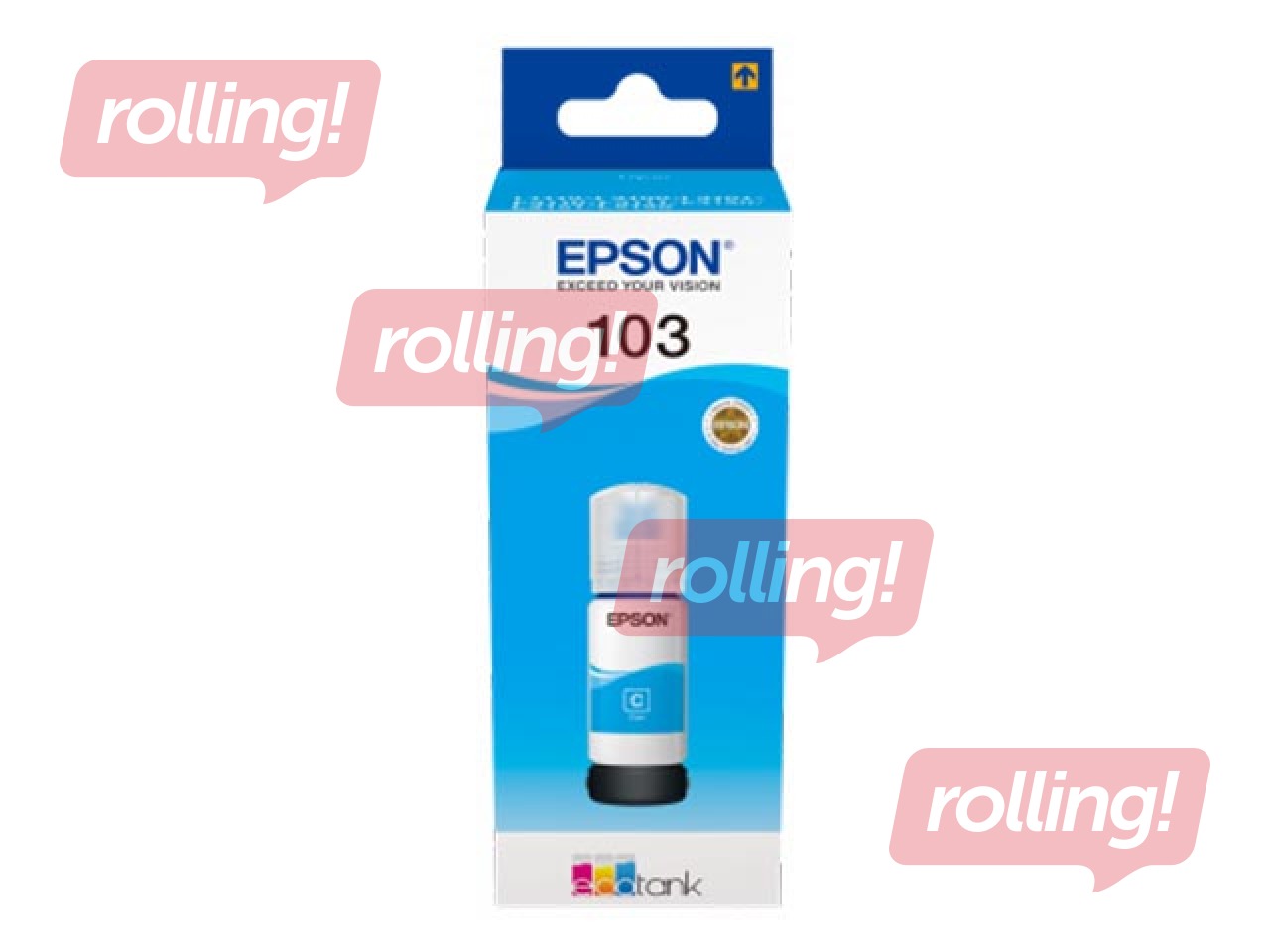 Tintes pudele Epson 103 ECOTANK Ink Bottle, cināzila (7500 lpp., 65ml)