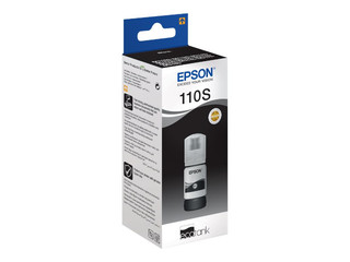 Tintes pudele Epson 110S EcoTank MX1XX serries, melna (2000 lpp)