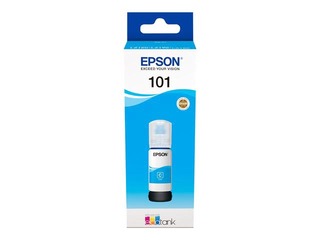 Бутылка с голубыми чернилами Epson EcoTank 101, 70 мл (6000 стр.) 