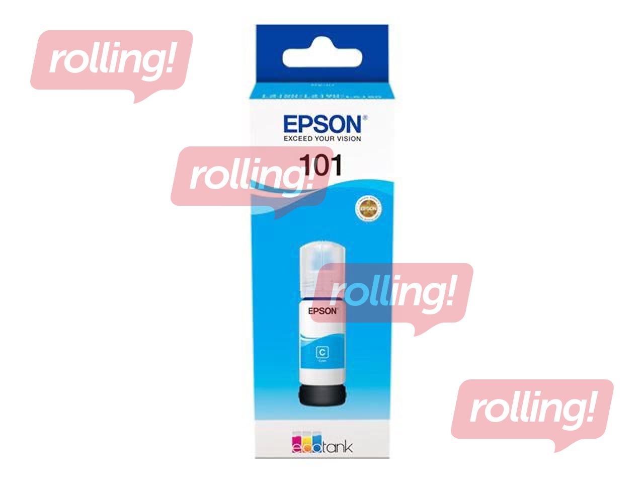 Epson EcoTank 101 Ciānzilas tintes pudele, 70ml (6000 lpp.)
